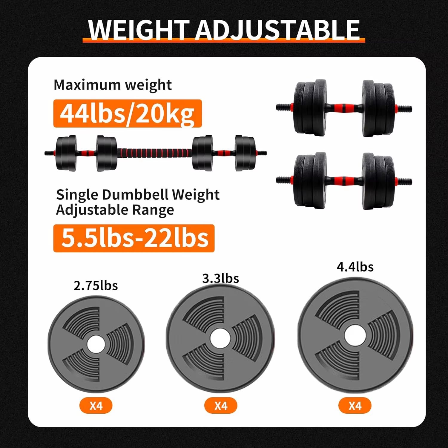 Adjustable Dumbbell