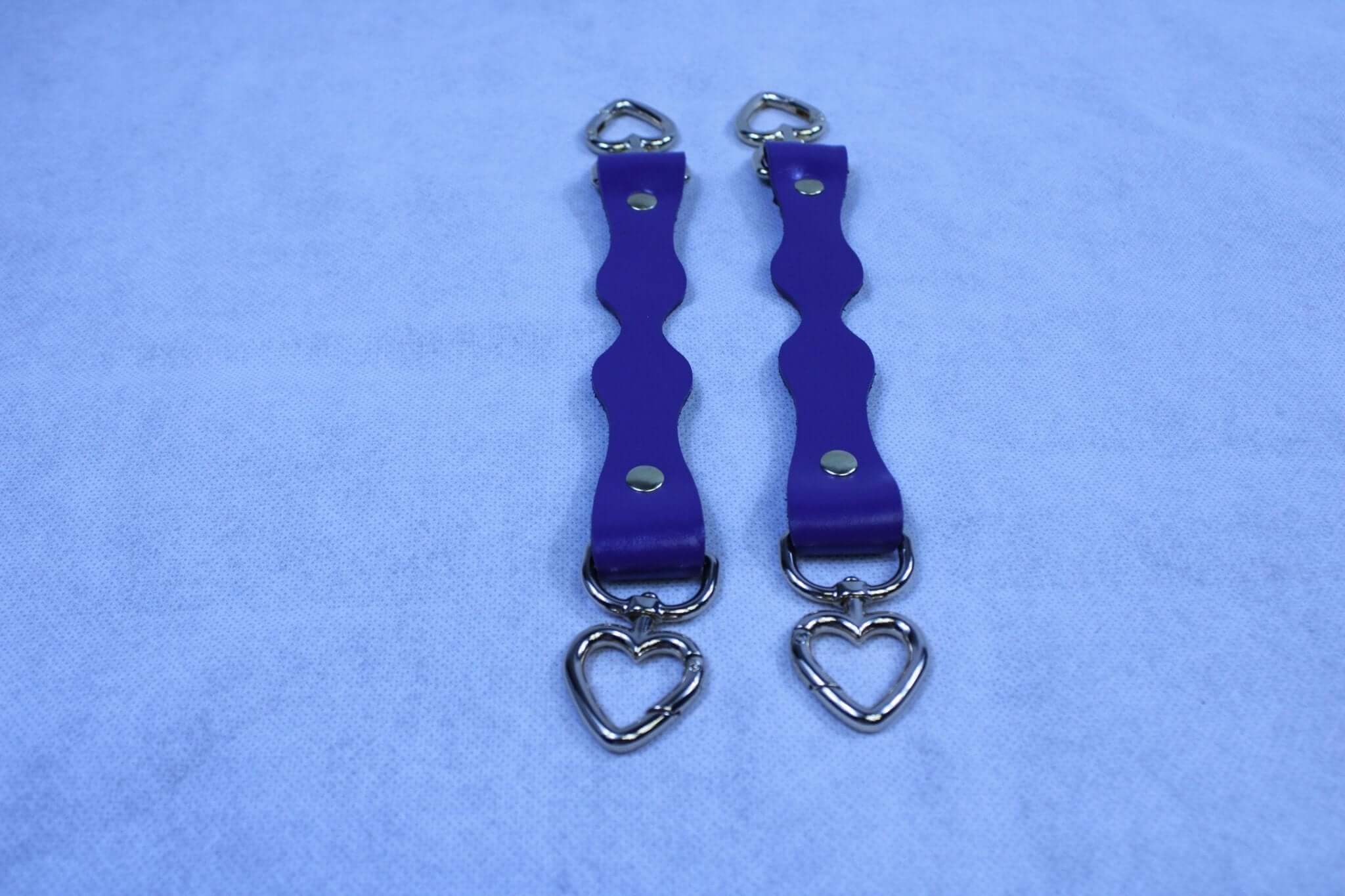 BDSM Gear Handmade Leather Connectors with D-Ring