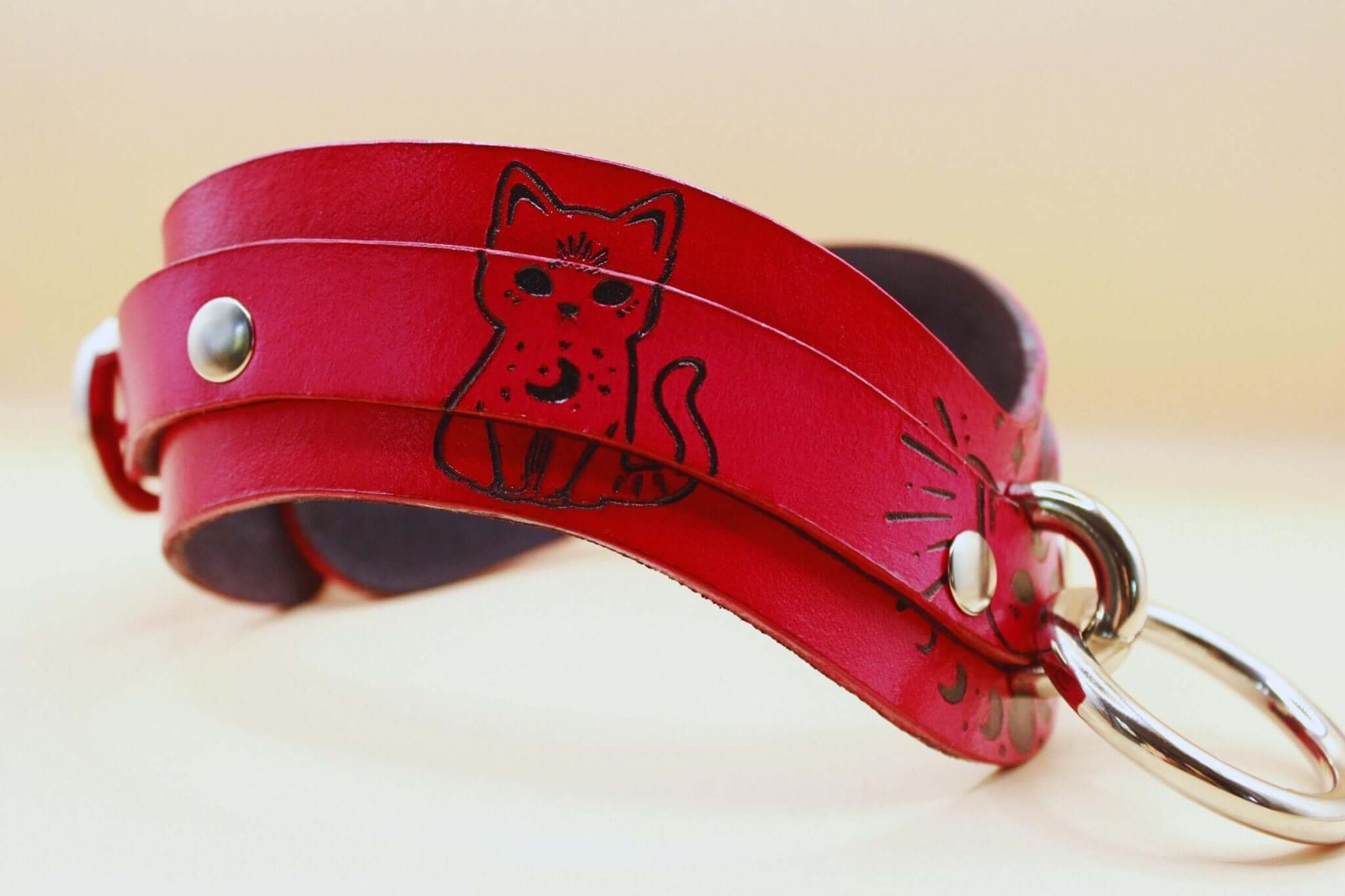 BDSM Collar for Petplay  Discreet BDSM Jewelry for Submissives